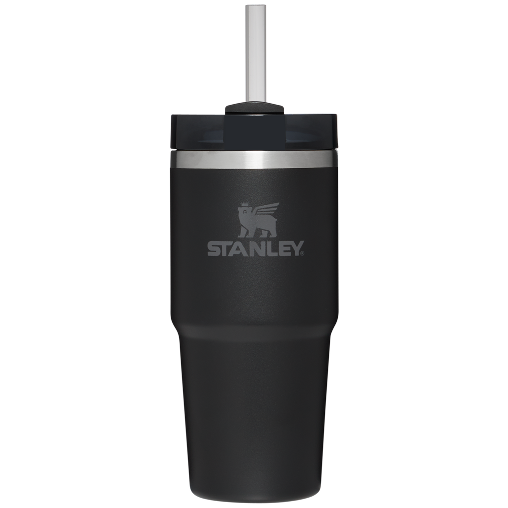 Insulated Travel The Quencher H2.0 Flowstate Tumbler D214X - 40oz Large Capacity Car-Cup Friendly Quencher - Black