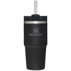 Insulated Travel The Quencher H2.0 Flowstate Tumbler D214X - 40oz Large Capacity Car-Cup Friendly Quencher - Black