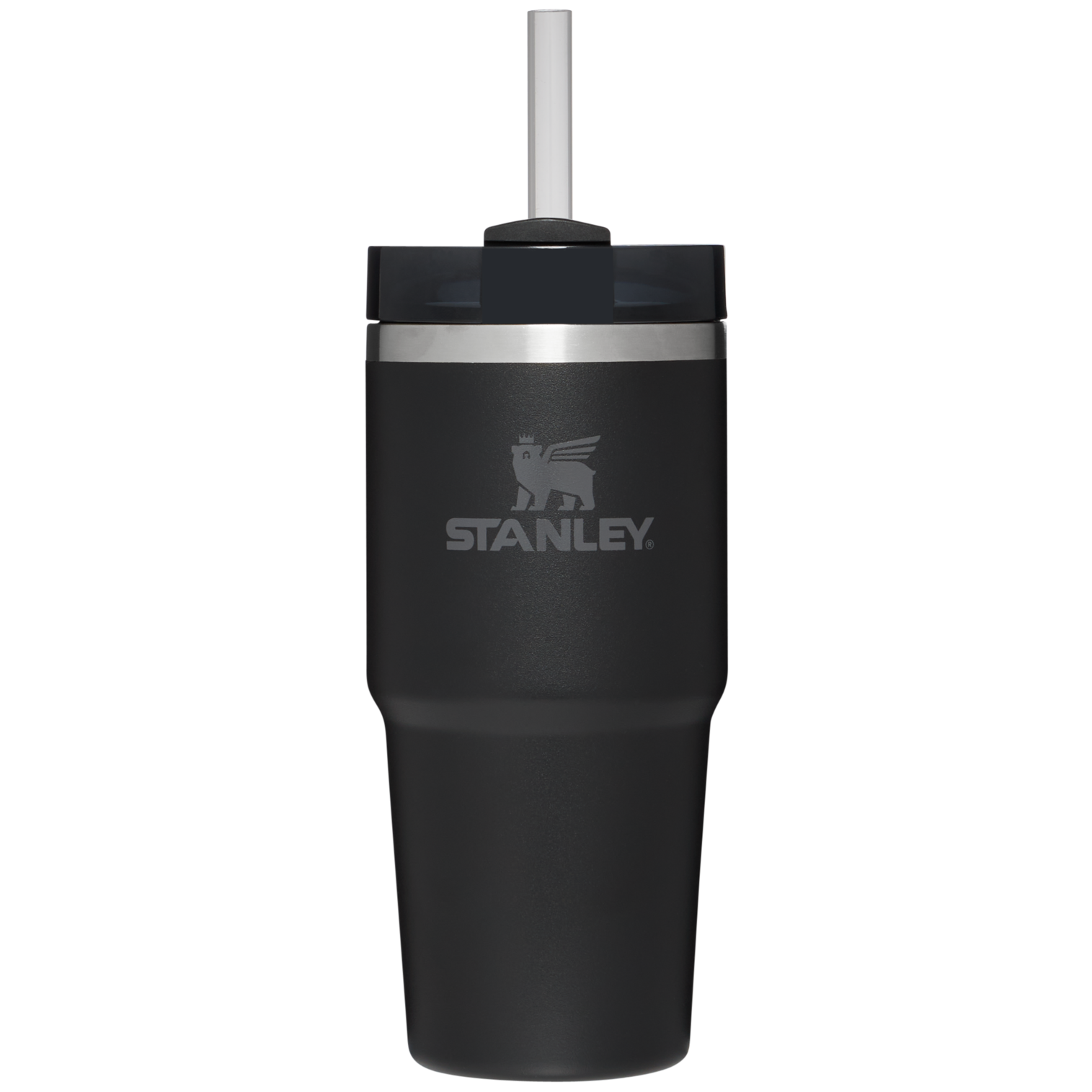 Insulated Travel The Quencher H2.0 Flowstate Tumbler D214X - 40oz Large Capacity Car-Cup Friendly Quencher - Black