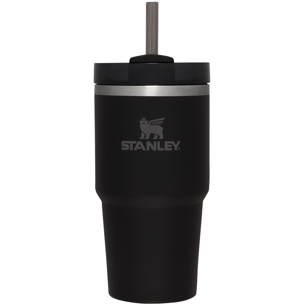 Car-Cup Friendly The Quencher H2.0 Flowstate Tumbler | Stanley Create D330L - Double-Wall Vacuum Insulated Travel Tumbler with Straw Detail