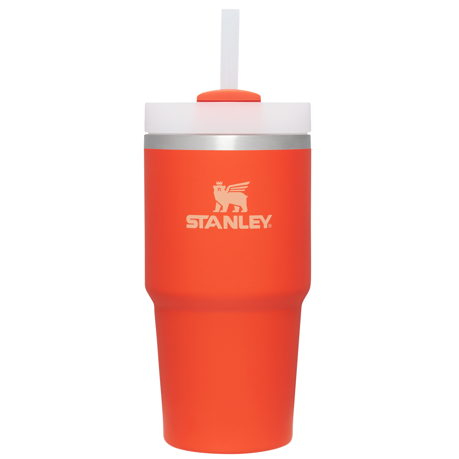 Car-Cup Friendly The Quencher H2.0 Flowstate Tumbler | Stanley Create D330L - Double-Wall Vacuum Insulated Travel Tumbler with Straw Detail