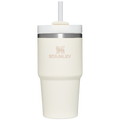 Double-Wall Vacuum The Quencher H2.0 Flowstate Tumbler D030T - 40oz Large Capacity Car-Cup Friendly Quencher - Cream