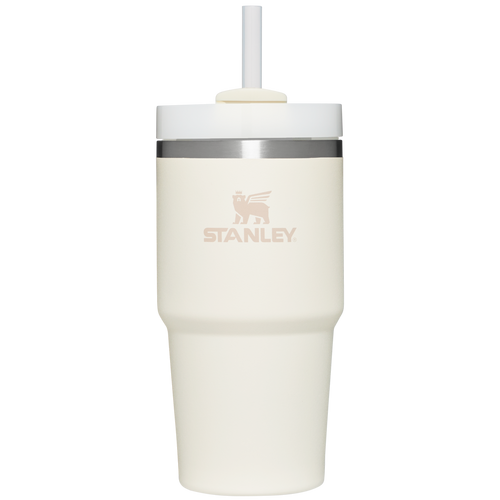 Double-Wall Vacuum The Quencher H2.0 Flowstate Tumbler D030T - 40oz Large Capacity Car-Cup Friendly Quencher - Cream