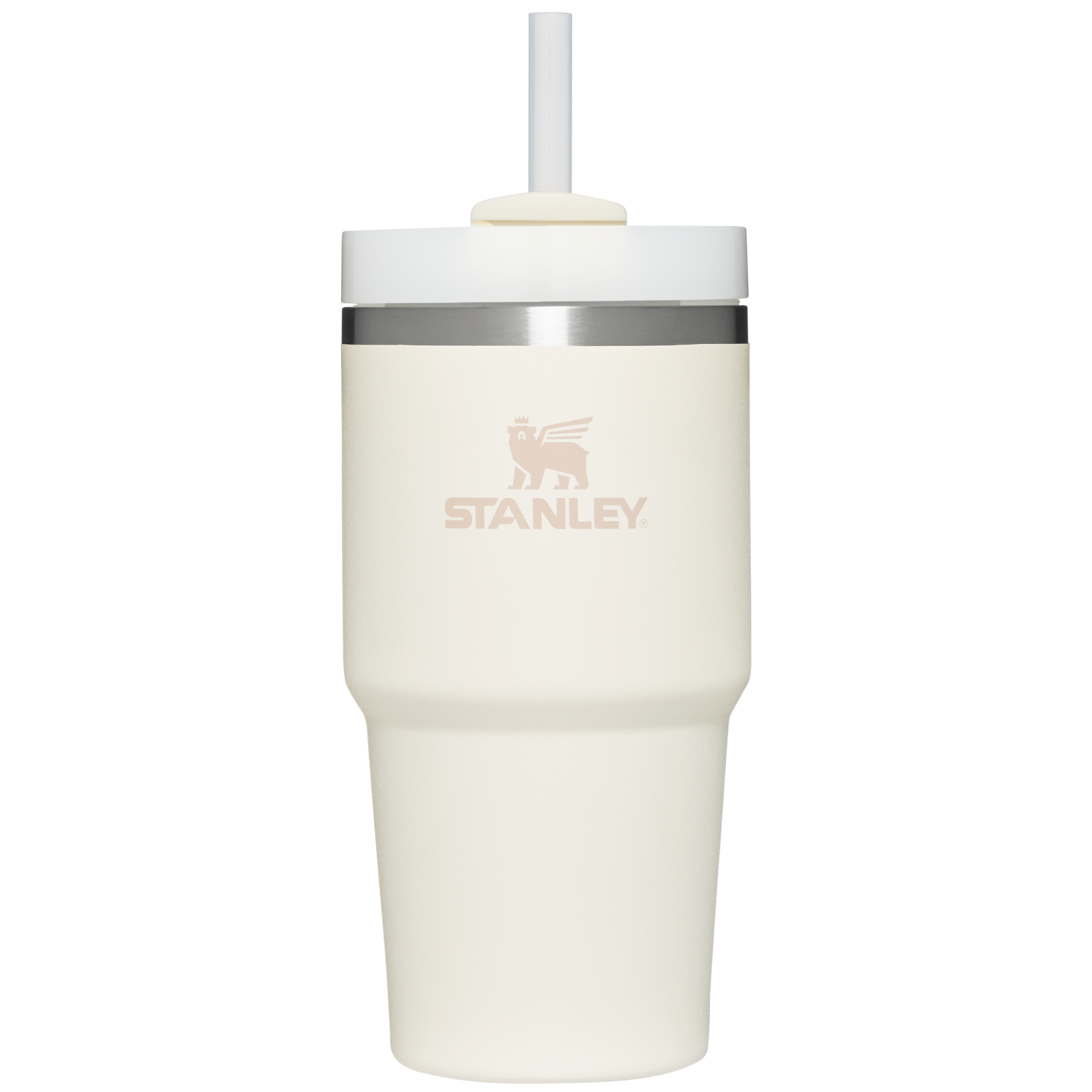 Car-Cup Friendly The Quencher H2.0 Flowstate Tumbler | Stanley Create D330L - Double-Wall Vacuum Insulated Travel Tumbler with Straw Detail