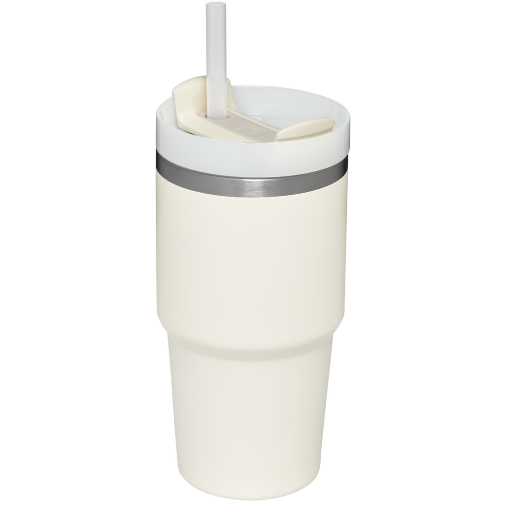 Car-Cup Friendly The Quencher H2.0 Flowstate Tumbler | Stanley Create D330L - Double-Wall Vacuum Insulated Travel Tumbler with Straw Detail