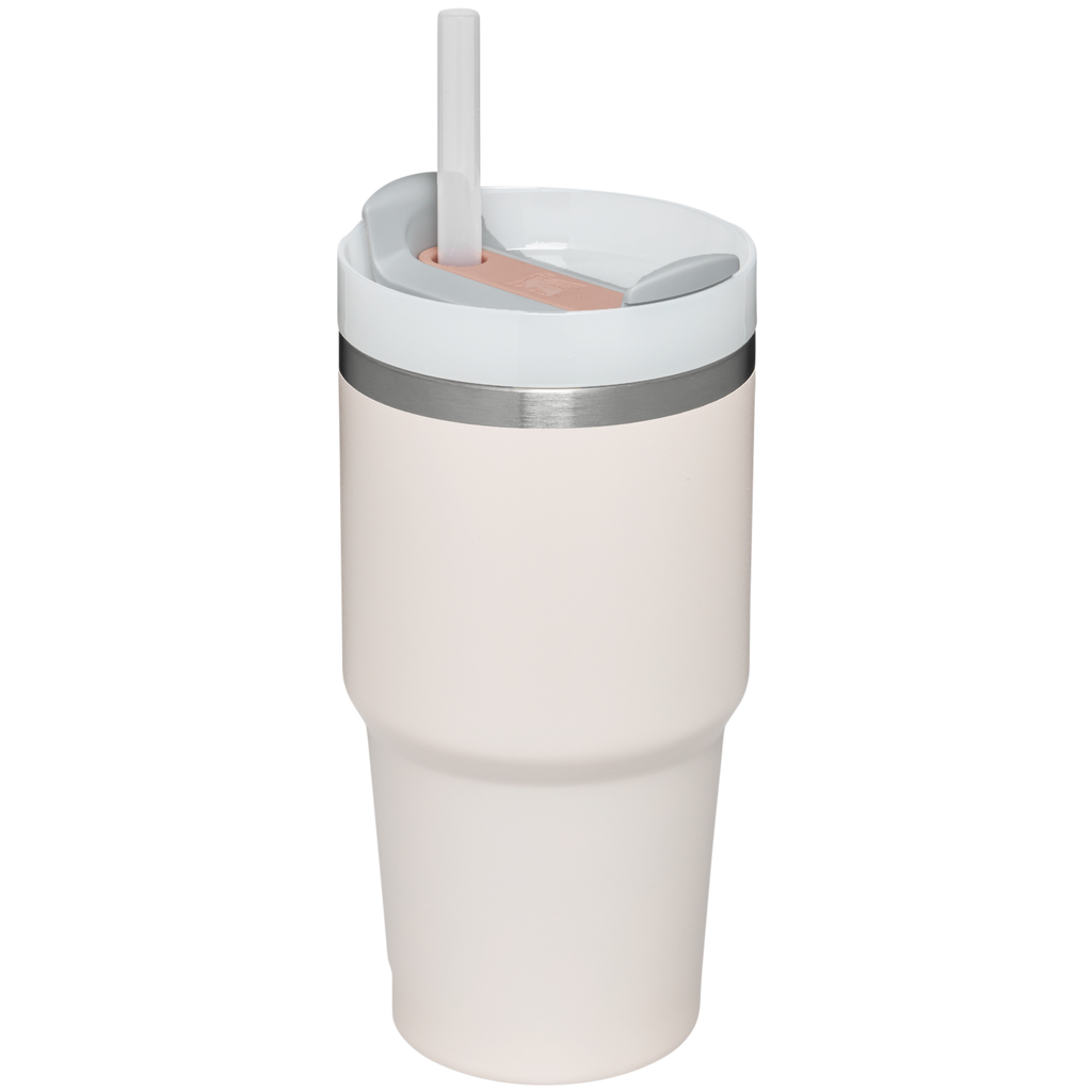 Car-Cup Friendly The Quencher H2.0 Flowstate Tumbler | Stanley Create D330L - Double-Wall Vacuum Insulated Travel Tumbler with Straw Detail
