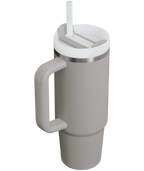 Insulated Travel The Quencher H2.0 Flowstate Tumbler | Stanley Create D331C - Double-Wall Vacuum Insulated Travel Tumbler with Straw Detail