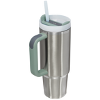 Double-Wall Vacuum The Quencher H2.0 Flowstate Tumbler D051L - Double-Wall Vacuum Insulated Travel Tumbler with Straw Detail