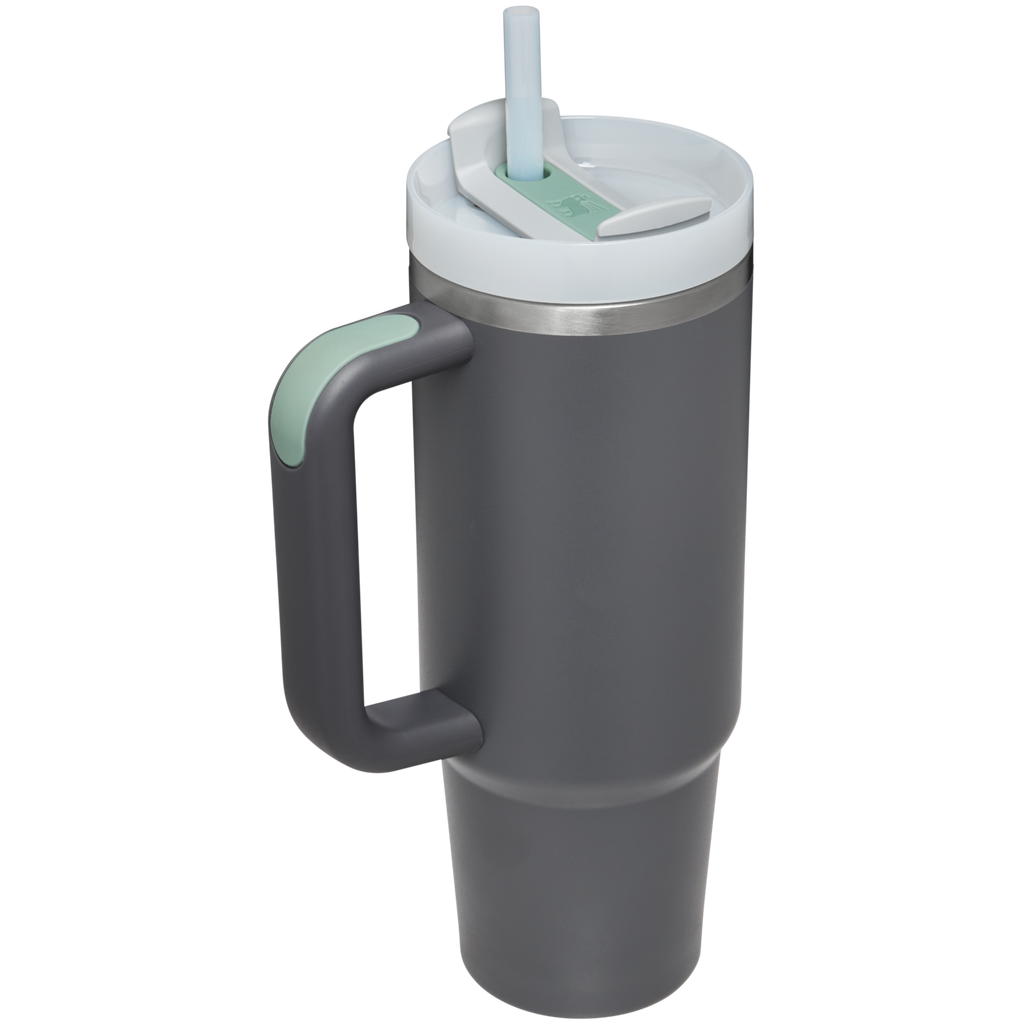Double-Wall Vacuum The Quencher H2.0 Flowstate Tumbler D051L - Double-Wall Vacuum Insulated Travel Tumbler with Straw Detail