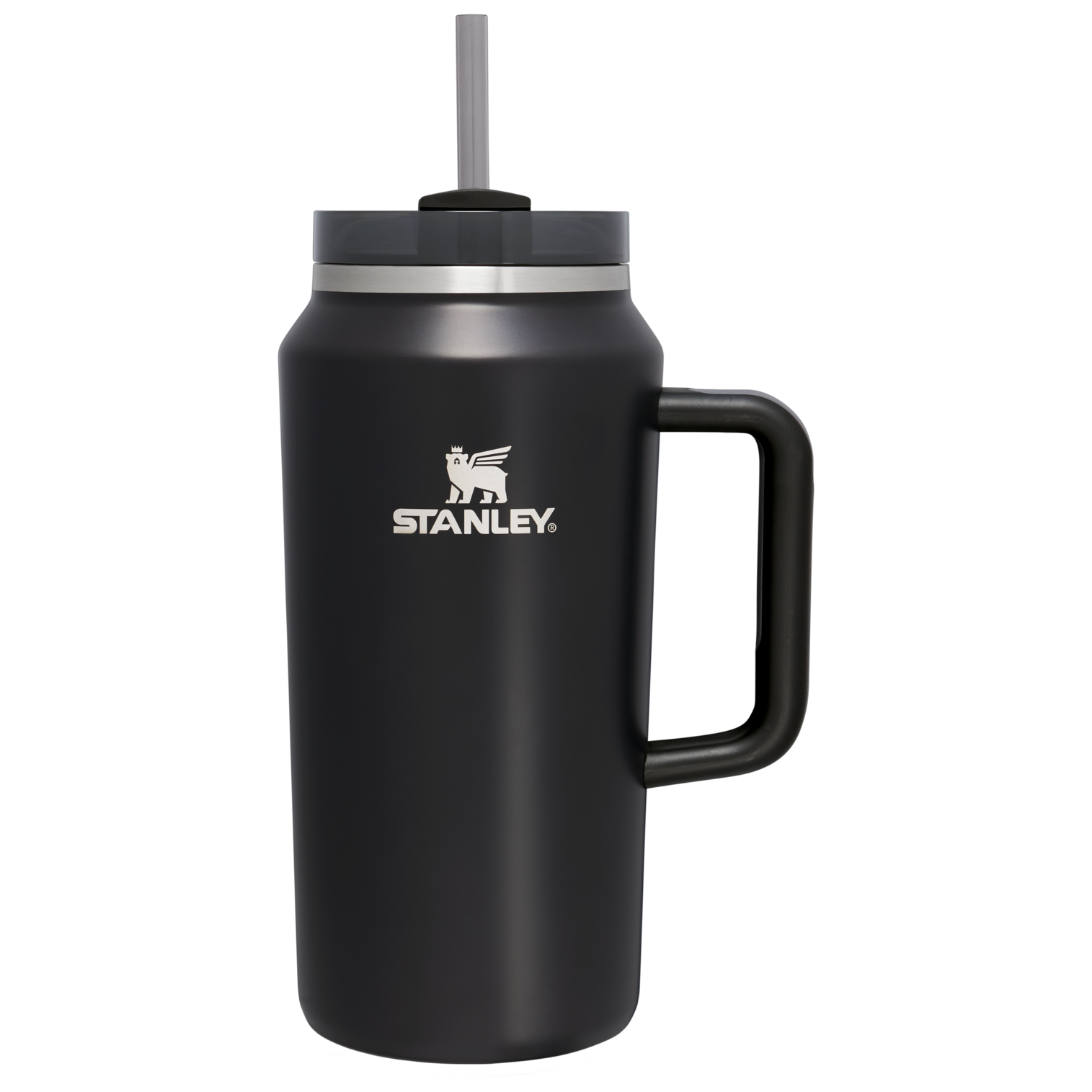 Insulated Travel The Quencher H2.0 Flowstate Tumbler D365U - 40oz Large Capacity Car-Cup Friendly Quencher - Black Glow