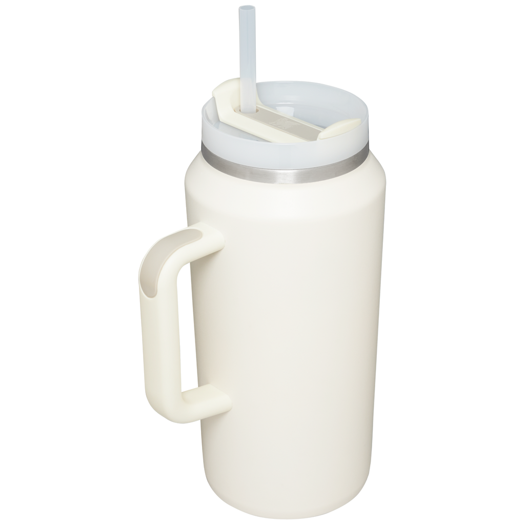 Splash-Resistant FlowState The Quencher H2.0 Flowstate Tumbler D033Q - Double-Wall Vacuum Insulated Travel Tumbler with Straw Detail