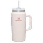Insulated Travel The Quencher H2.0 Flowstate Tumbler D365U - 40oz Large Capacity Car-Cup Friendly Quencher - Rose Quartz