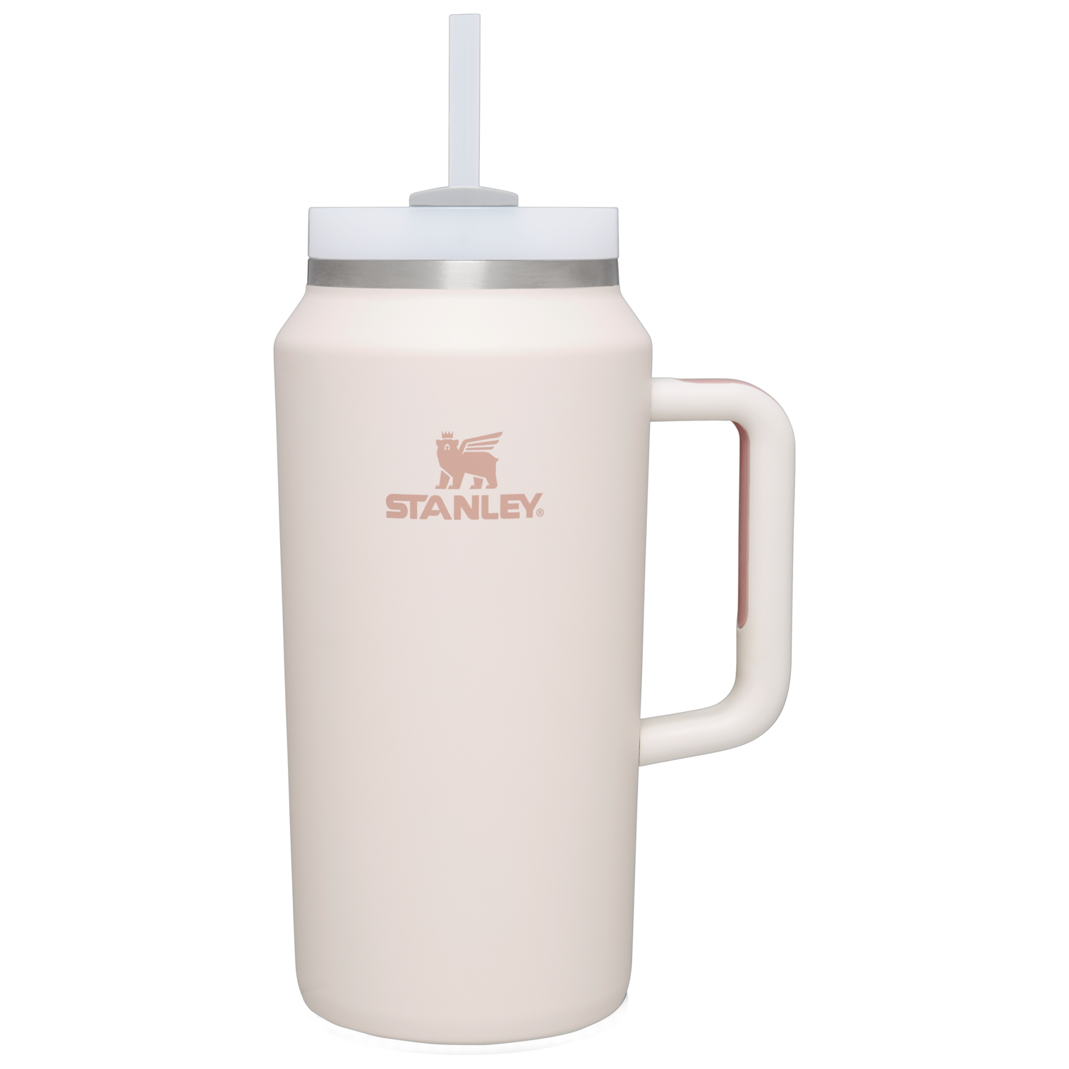 Insulated Travel The Quencher H2.0 Flowstate Tumbler D365U - 40oz Large Capacity Car-Cup Friendly Quencher - Rose Quartz