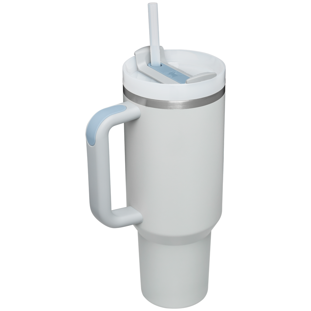 Splash-Resistant FlowState The Quencher H2.0 Flowstate Tumbler  | Stanley Create D332L - Premium Stainless Steel Straw Cup for All-Day Hydration Detail