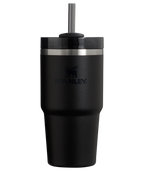 Car-Cup Friendly The Quencher H2.0 Flowstate Tumbler | Stanley Create D330L - Double-Wall Vacuum Insulated Travel Tumbler with Straw - Black 2.0