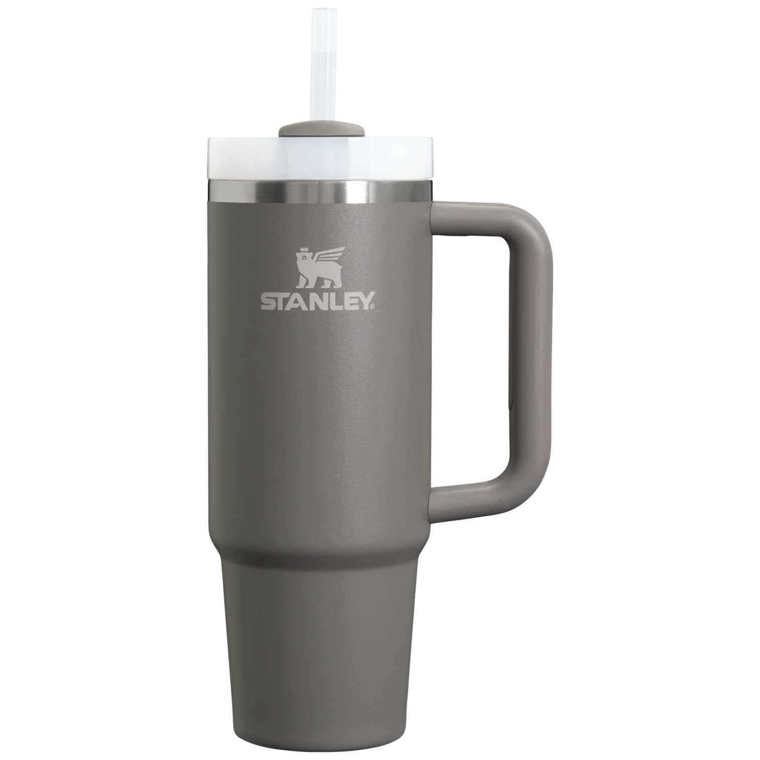 Double-Wall Vacuum The Quencher H2.0 Flowstate Tumbler D051L - Double-Wall Vacuum Insulated Travel Tumbler with Straw - Stone