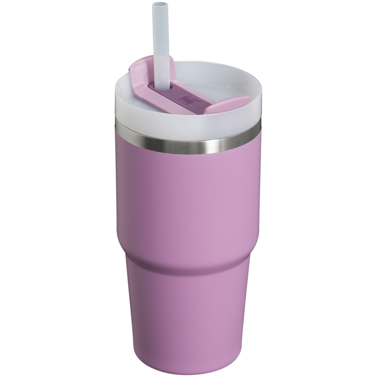 Car-Cup Friendly The Quencher H2.0 Flowstate Tumbler | Stanley Create D330L - Double-Wall Vacuum Insulated Travel Tumbler with Straw Detail