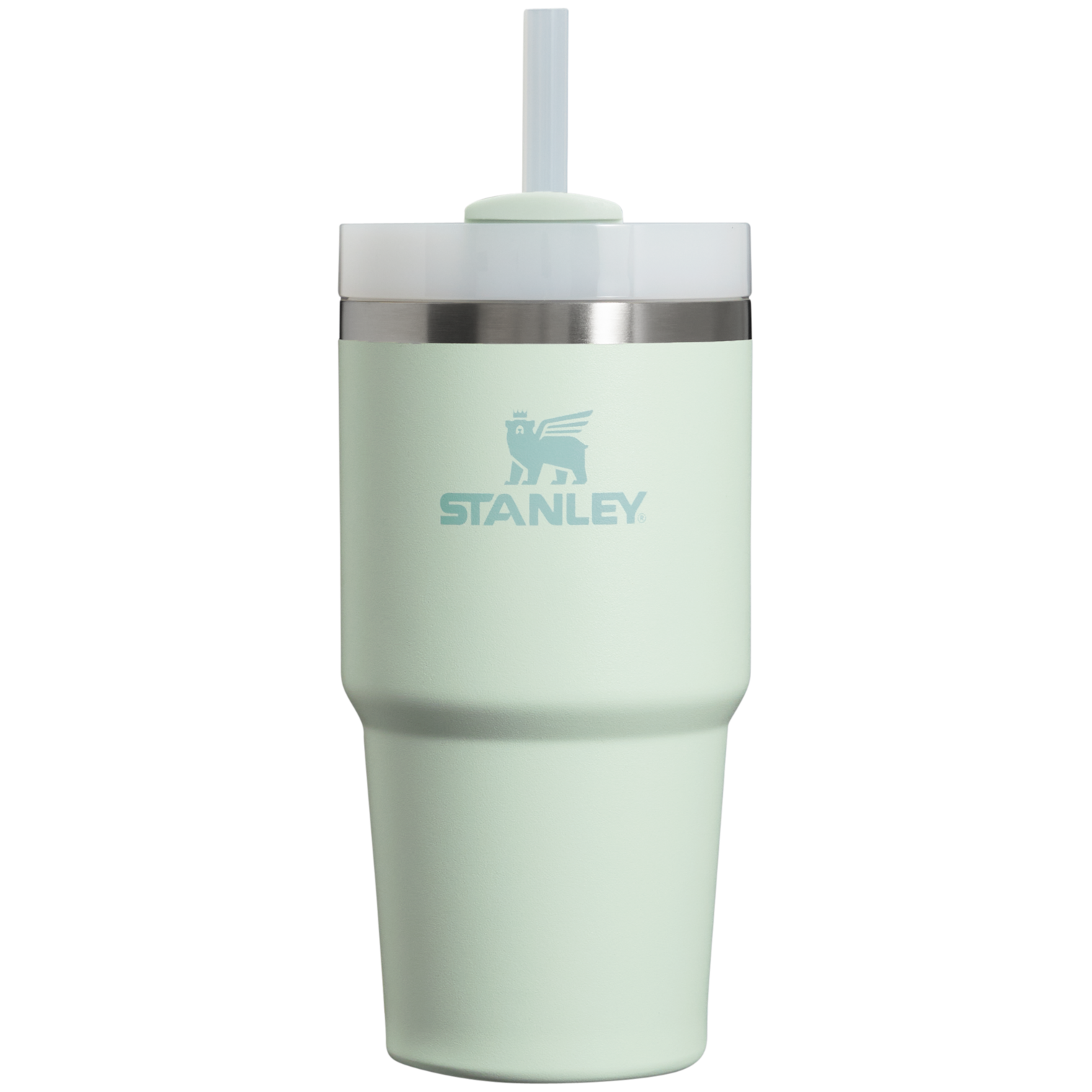 Car-Cup Friendly The Quencher H2.0 Flowstate Tumbler | Stanley Create D330L - Double-Wall Vacuum Insulated Travel Tumbler with Straw Detail