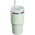 Car-Cup Friendly The Quencher H2.0 Flowstate Tumbler | Stanley Create D330L - Double-Wall Vacuum Insulated Travel Tumbler with Straw Detail