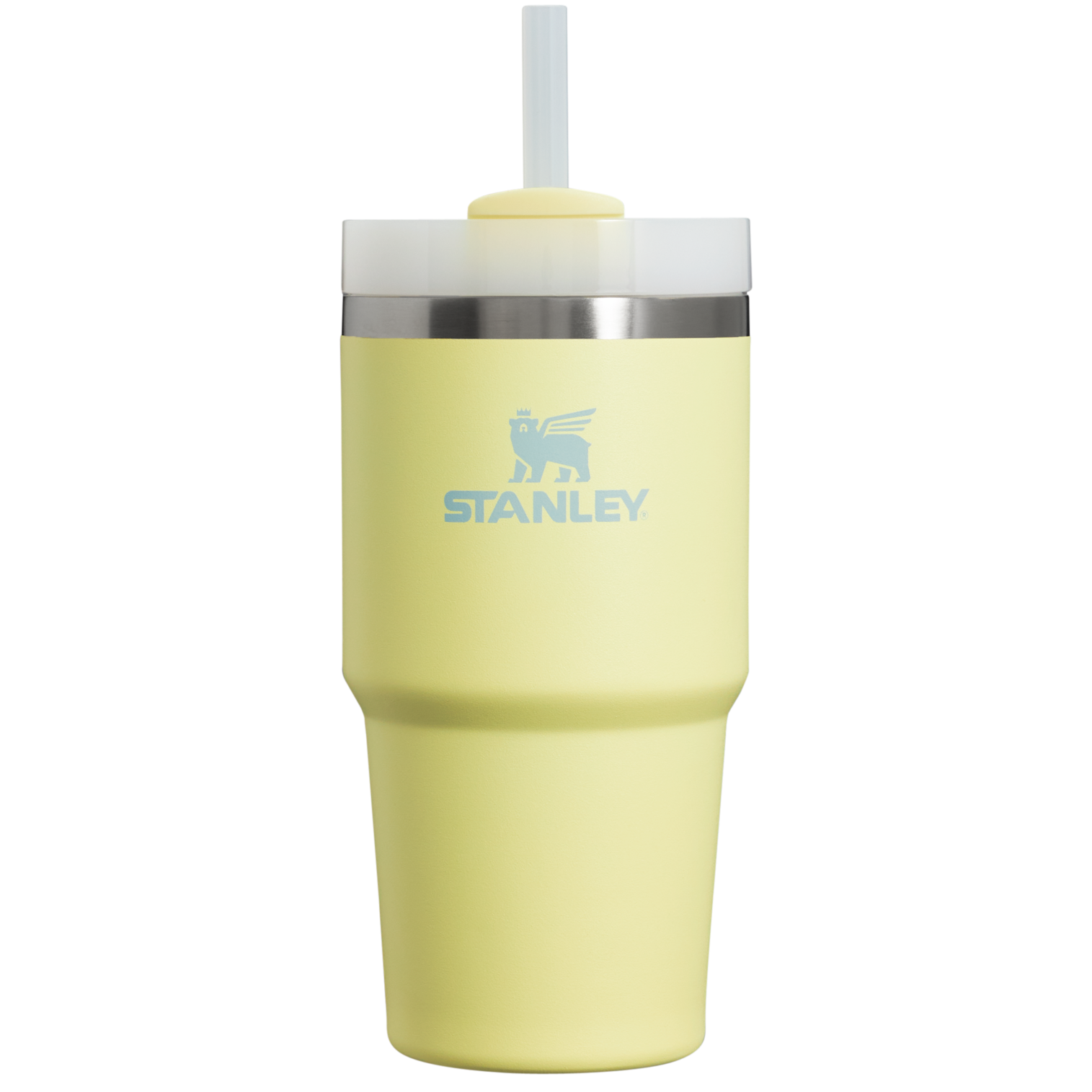Car-Cup Friendly The Quencher H2.0 Flowstate Tumbler | Stanley Create D330L - Double-Wall Vacuum Insulated Travel Tumbler with Straw Detail