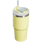 Car-Cup Friendly The Quencher H2.0 Flowstate Tumbler | Stanley Create D330L - Double-Wall Vacuum Insulated Travel Tumbler with Straw Detail