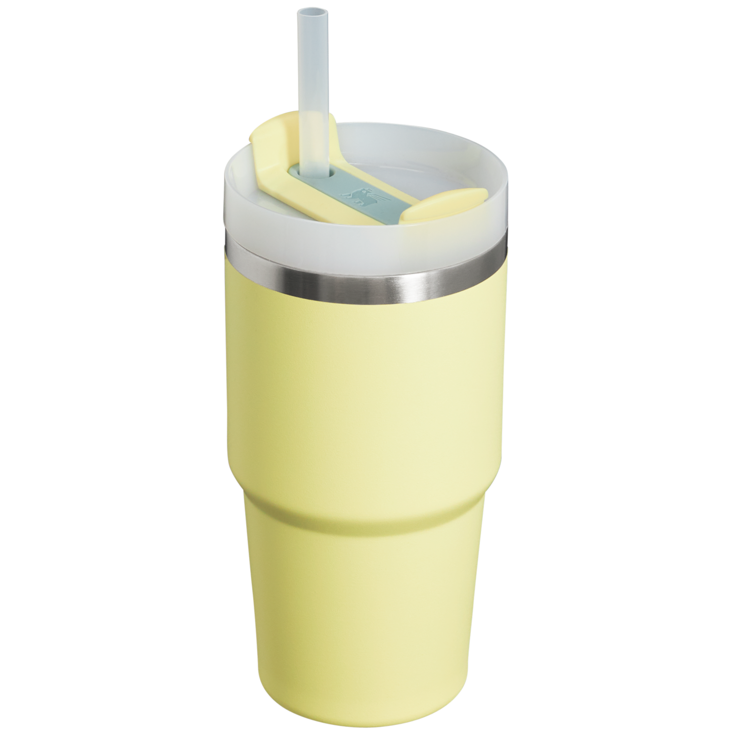 Car-Cup Friendly The Quencher H2.0 Flowstate Tumbler | Stanley Create D330L - Double-Wall Vacuum Insulated Travel Tumbler with Straw Detail