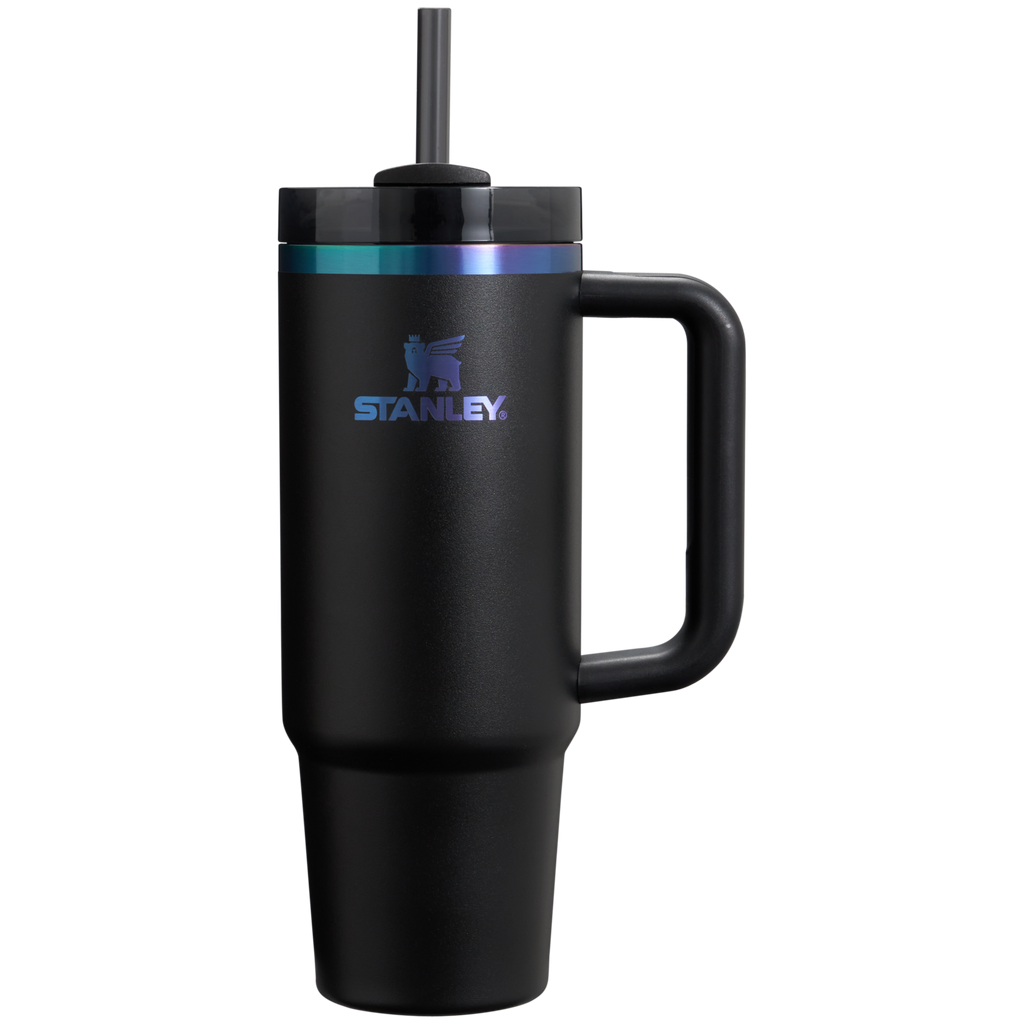 Car-Cup Friendly The Black Chroma Quencher H2.0 Flowstate Tumbler D107W - Premium Stainless Steel Straw Cup for All-Day Hydration - Default Title