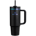 Car-Cup Friendly The Black Chroma Quencher H2.0 Flowstate Tumbler D107W - Premium Stainless Steel Straw Cup for All-Day Hydration - Default Title