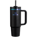 Car-Cup Friendly The Black Chroma Quencher H2.0 Flowstate Tumbler D107W - Premium Stainless Steel Straw Cup for All-Day Hydration - Default Title