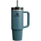 Insulated Travel The Quencher H2.0 Flowstate Tumbler | Stanley Create D331C - Double-Wall Vacuum Insulated Travel Tumbler with Straw Detail