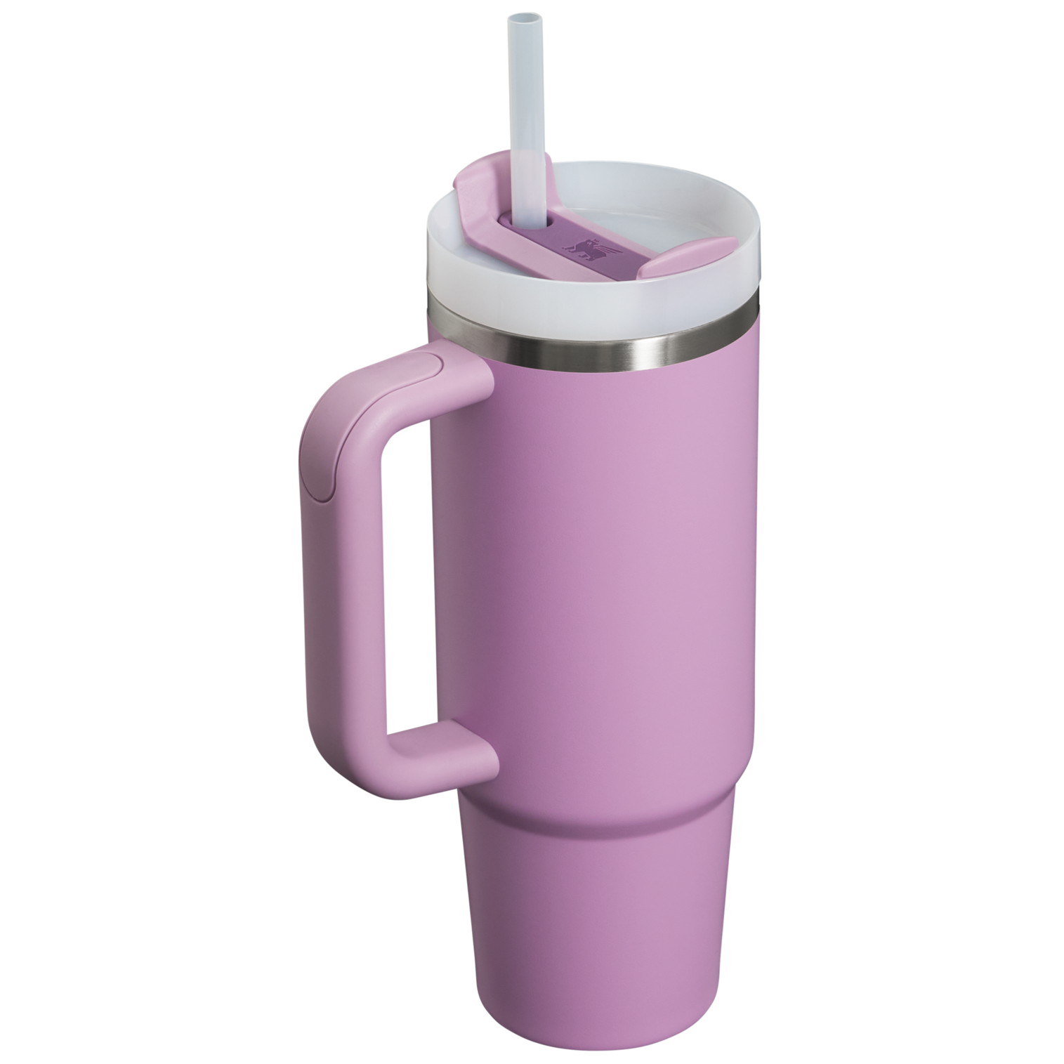 Insulated Travel The Quencher H2.0 Flowstate Tumbler | Stanley Create D331C - Double-Wall Vacuum Insulated Travel Tumbler with Straw Detail
