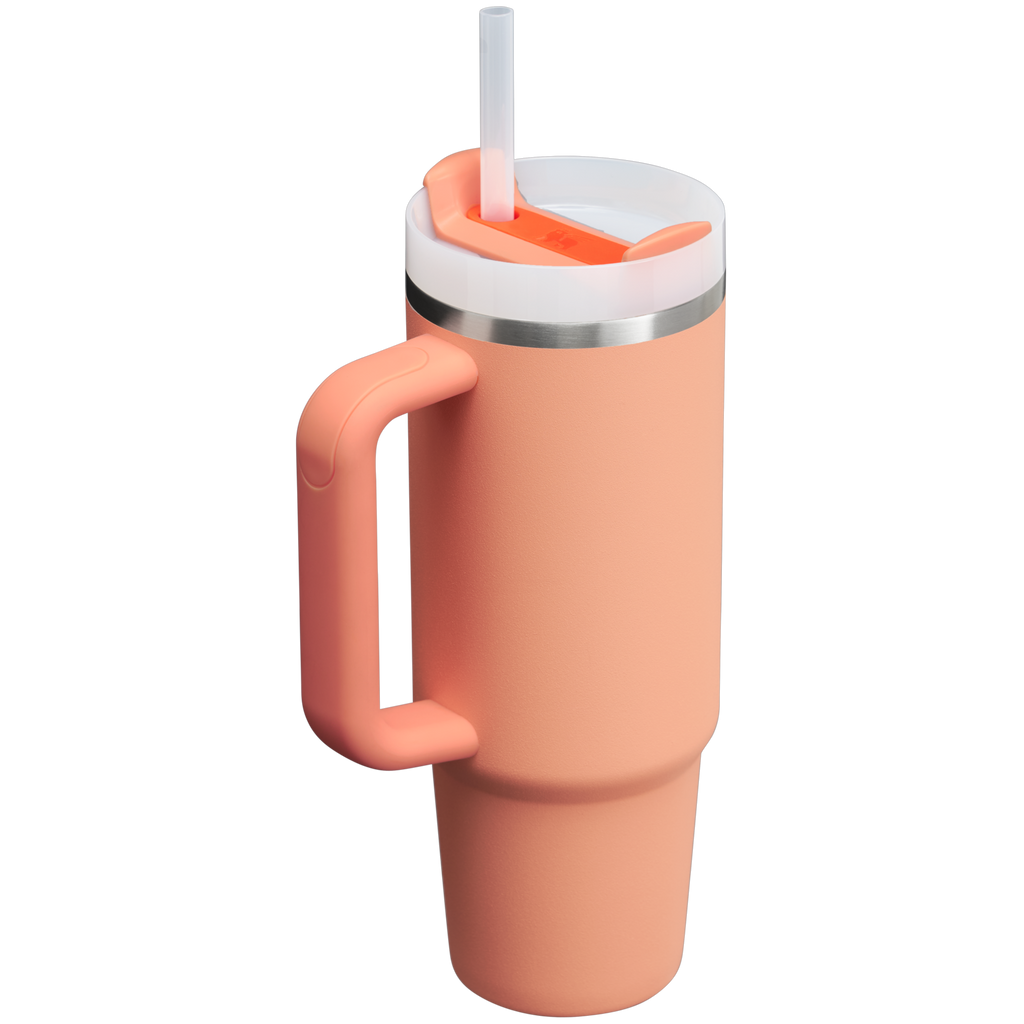 Double-Wall Vacuum The Quencher H2.0 Flowstate Tumbler D051L - Double-Wall Vacuum Insulated Travel Tumbler with Straw Detail