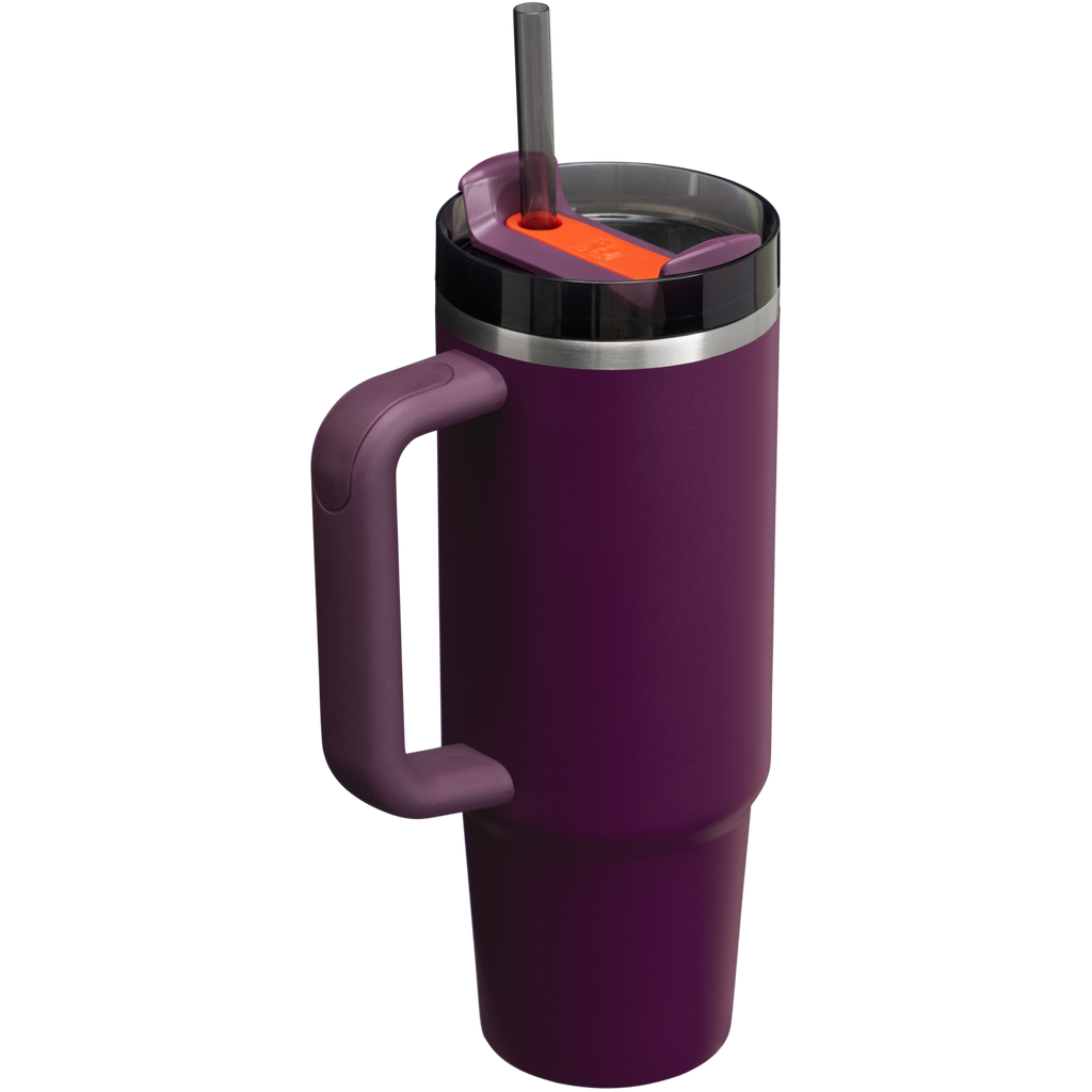 Double-Wall Vacuum The Quencher H2.0 Flowstate Tumbler D051L - Double-Wall Vacuum Insulated Travel Tumbler with Straw Detail