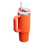 Double-Wall Vacuum The Quencher H2.0 Flowstate Tumbler D051L - Double-Wall Vacuum Insulated Travel Tumbler with Straw Detail