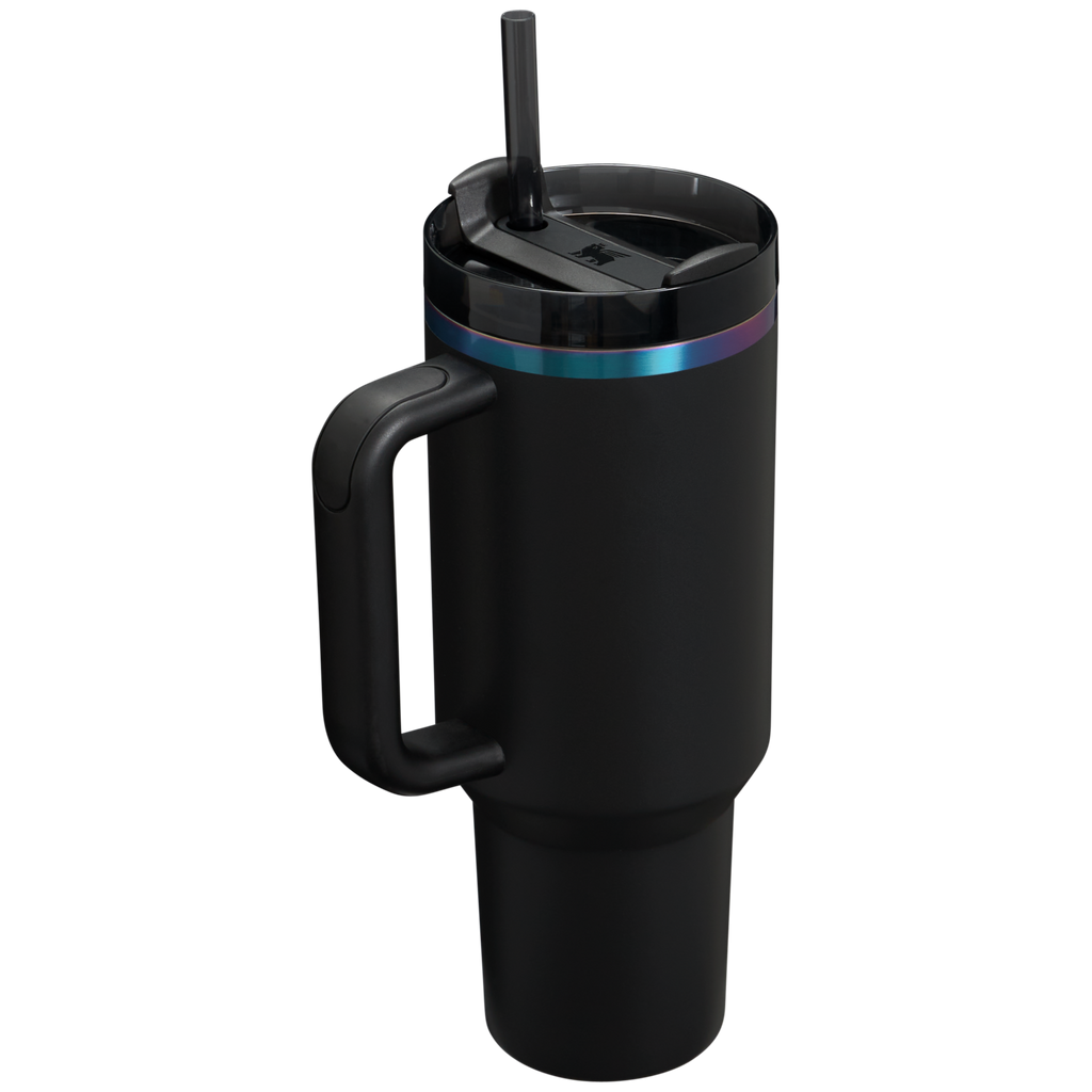 Insulated Travel The Black Chroma Quencher H2.0 Flowstate Tumbler D252B - FlowState 3-Position Lid Insulated Travel Mug Detail
