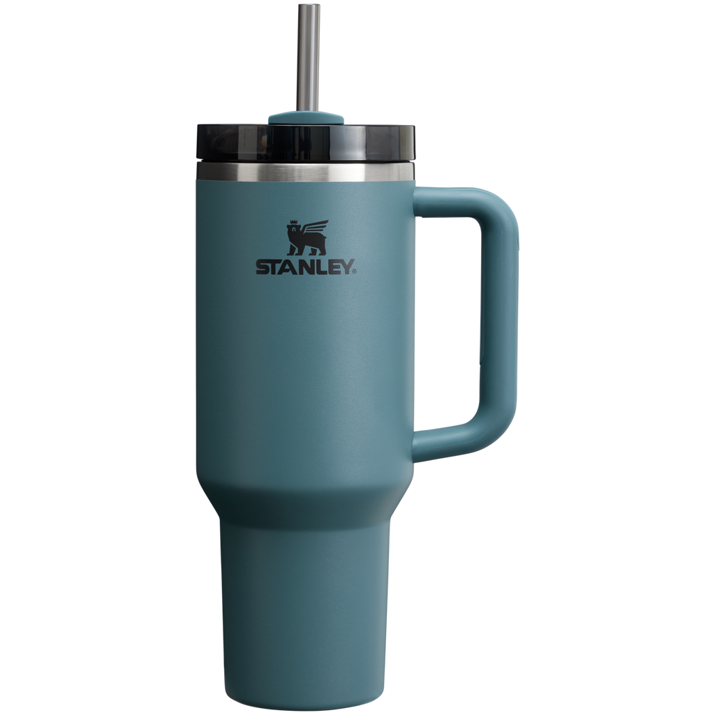 Splash-Resistant FlowState The Quencher H2.0 Flowstate Tumbler  | Stanley Create D332L - Premium Stainless Steel Straw Cup for All-Day Hydration Detail