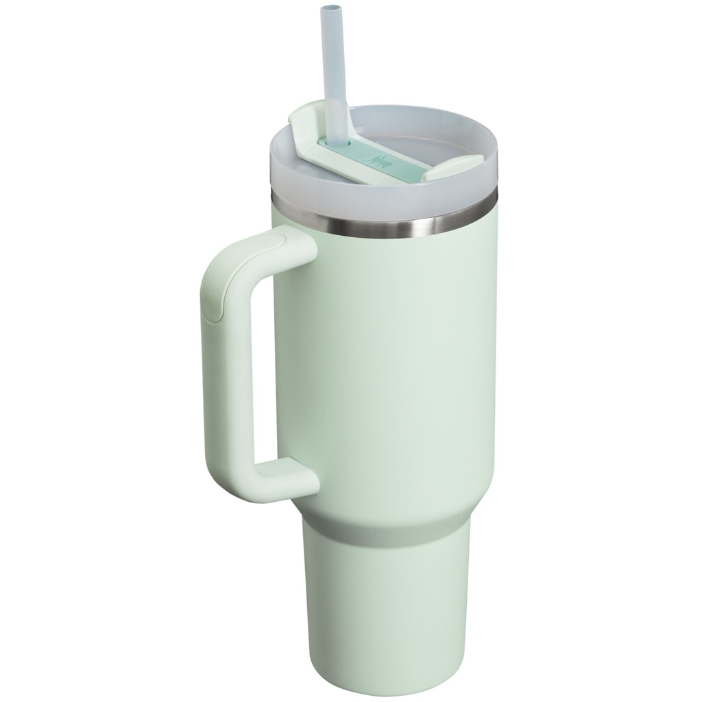 Splash-Resistant FlowState The Quencher H2.0 Flowstate Tumbler  | Stanley Create D332L - Premium Stainless Steel Straw Cup for All-Day Hydration Detail