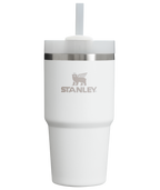 Car-Cup Friendly The Quencher H2.0 Flowstate Tumbler | Stanley Create D330L - Double-Wall Vacuum Insulated Travel Tumbler with Straw - Frost
