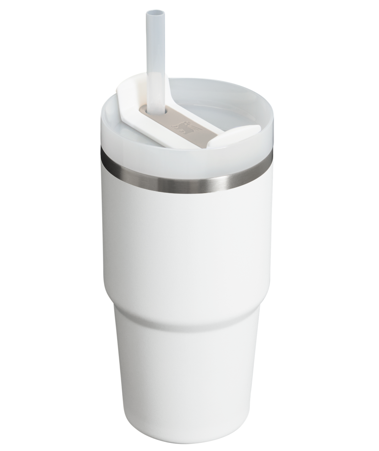 Car-Cup Friendly The Quencher H2.0 Flowstate Tumbler | Stanley Create D330L - Double-Wall Vacuum Insulated Travel Tumbler with Straw Detail
