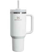 Splash-Resistant FlowState The Quencher H2.0 Flowstate Tumbler  | Stanley Create D332L - Premium Stainless Steel Straw Cup for All-Day Hydration - Frost