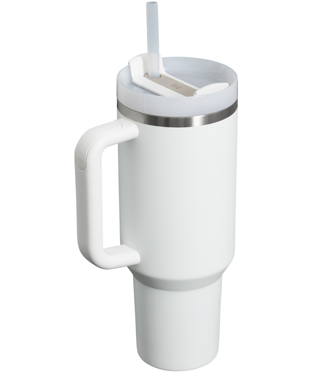 Splash-Resistant FlowState The Quencher H2.0 Flowstate Tumbler  | Stanley Create D332L - Premium Stainless Steel Straw Cup for All-Day Hydration Detail