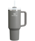 Splash-Resistant FlowState The Quencher H2.0 Flowstate Tumbler  | Stanley Create D332L - Premium Stainless Steel Straw Cup for All-Day Hydration - Stone