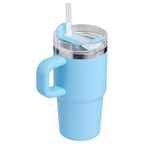 Double-Wall Vacuum The Quencher H2.O Flowstate Tumbler D069R - Premium Stainless Steel Straw Cup for All-Day Hydration Detail