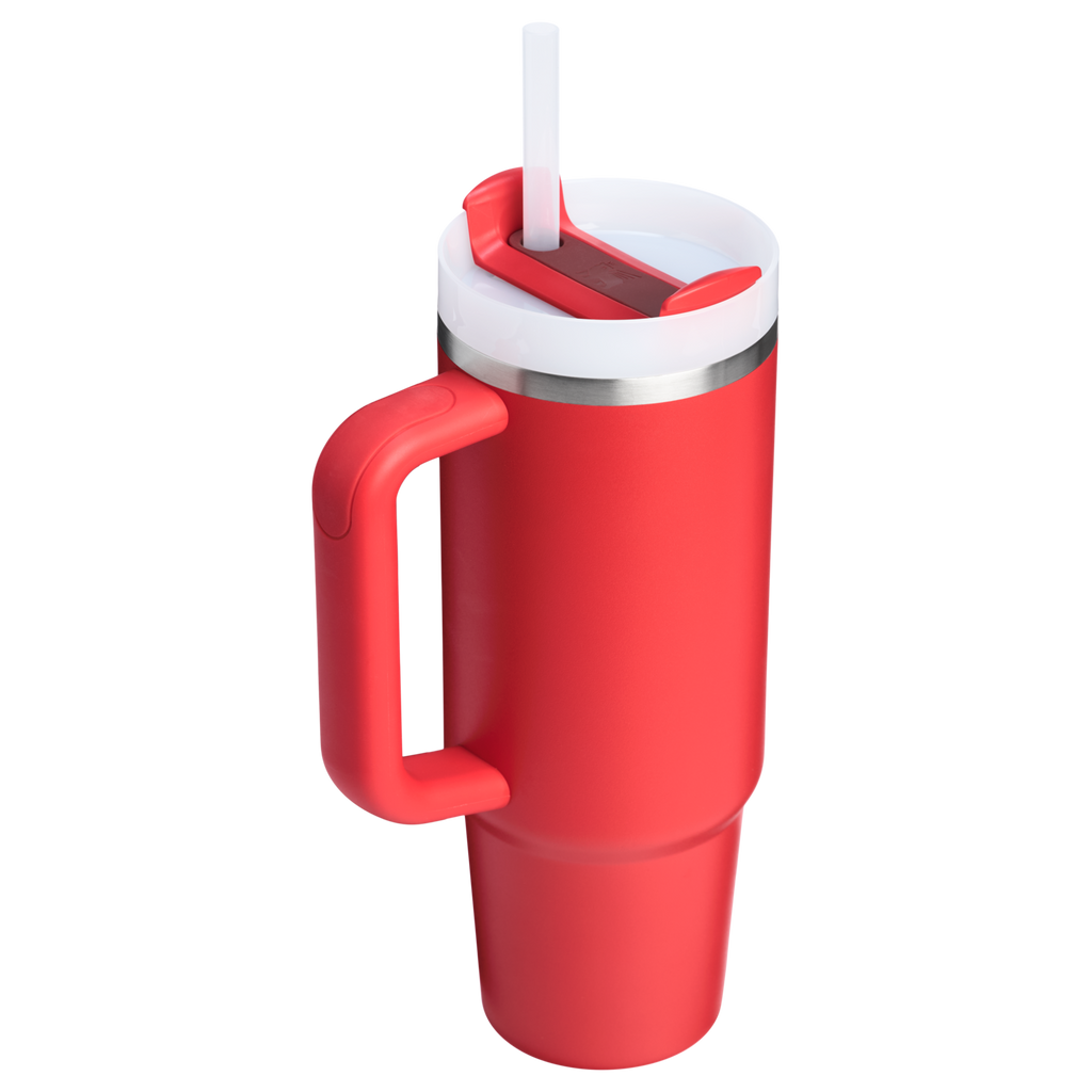 Double-Wall Vacuum The Quencher H2.0 Flowstate Tumbler D051L - Double-Wall Vacuum Insulated Travel Tumbler with Straw Detail