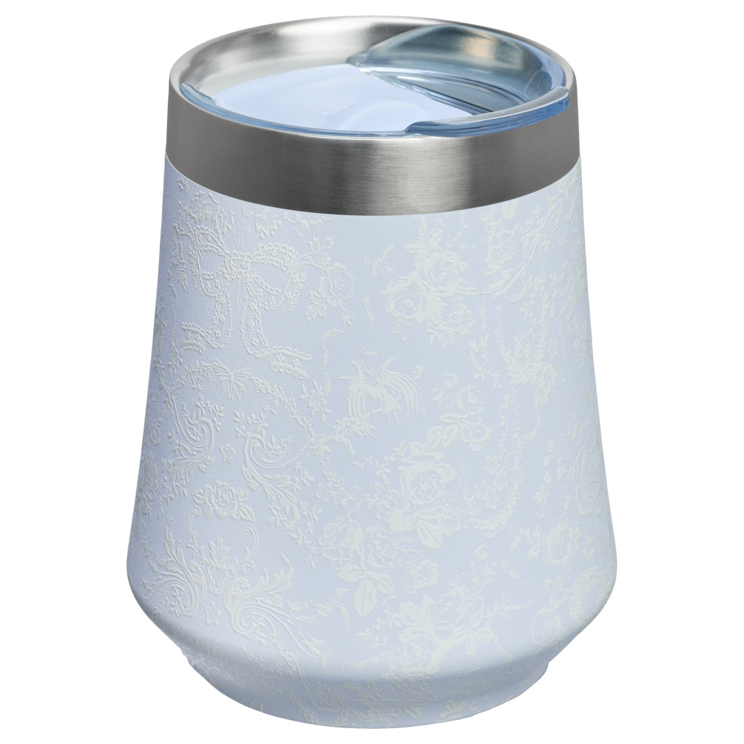 Shatterproof Luxury Stanley 1913 x LoveShackFancy Holiday Reserve Wine Tumbler D204X - Shatterproof Flavor-Preserving Cocktail Tumbler with Lid Detail