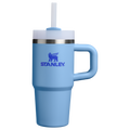 Large Capacity The Quencher H2.O Flowstate Tumbler | Stanley Create D291F - Premium Stainless Steel Straw Cup for All-Day Hydration - Blue Sky