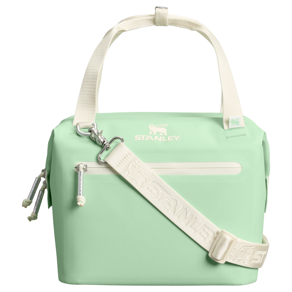 Premium All-Weather The All Day Julienne Mini Cooler D052R - Heavy-Duty Ice-Retention Food & Beverage Carrier - Pistachio