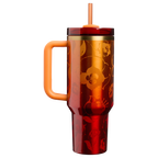 Insulated Travel The Stanley 1913 x Karol G Quencher H2.0 Flowstate Tumbler D275T - Double-Wall Vacuum Insulated Travel Tumbler with Straw Detail