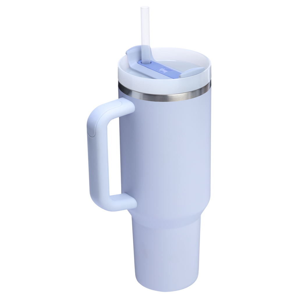 Splash-Resistant FlowState The Quencher H2.0 Flowstate Tumbler  | Stanley Create D332L - Premium Stainless Steel Straw Cup for All-Day Hydration Detail