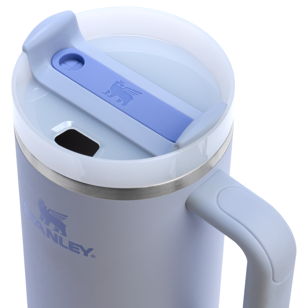Splash-Resistant FlowState The Quencher H2.0 Flowstate Tumbler  | Stanley Create D332L - Premium Stainless Steel Straw Cup for All-Day Hydration Detail